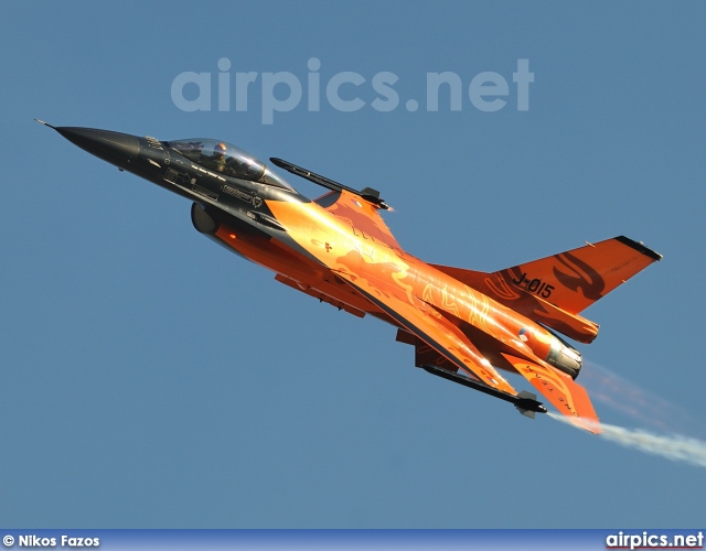 J-015, Lockheed F-16AM Fighting Falcon, Royal Netherlands Air Force