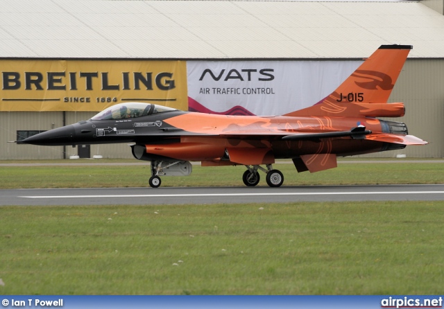 J-015, Lockheed F-16AM Fighting Falcon, Royal Netherlands Air Force