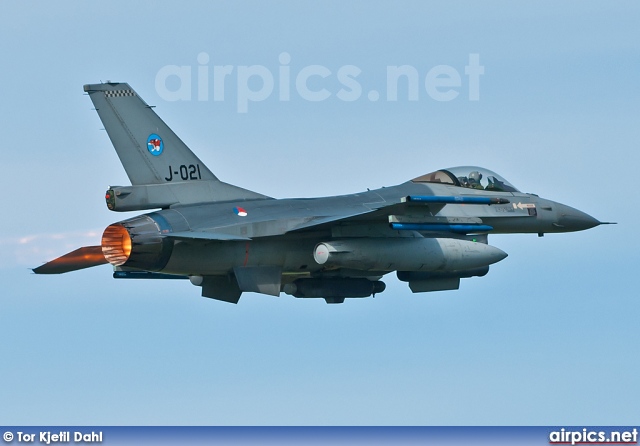 J-021, Lockheed F-16AM Fighting Falcon, Royal Netherlands Air Force