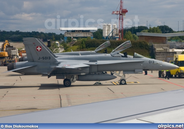 J-5013, Boeing (McDonnell Douglas) F/A-18C Hornet, Swiss Air Force