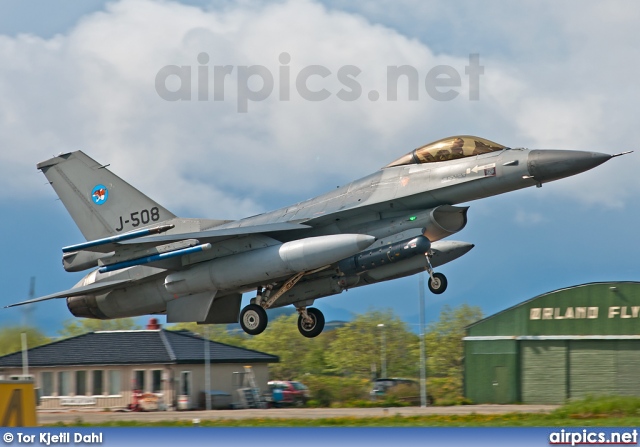 J-508, Lockheed F-16AM Fighting Falcon, Royal Netherlands Air Force