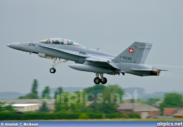 J-5236, Boeing (McDonnell Douglas) F/A-18D Hornet, Swiss Air Force