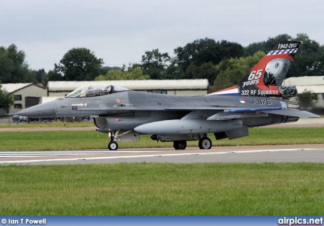 J-876, Lockheed F-16AM Fighting Falcon, Royal Netherlands Air Force