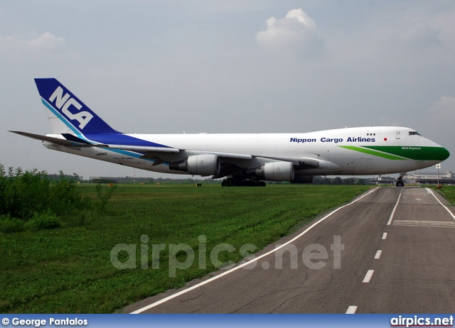 JA04KZ, Boeing 747-400F(SCD), Nippon Cargo Airlines - NCA