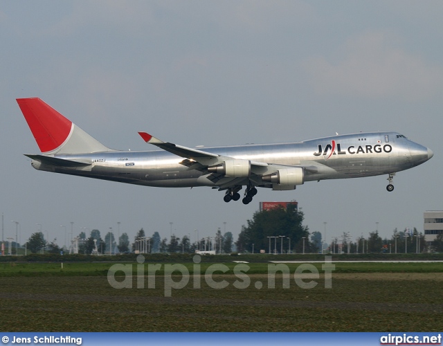 JA402J, Boeing 747-400F(SCD), Japan Airlines Cargo