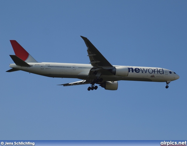 JA732J, Boeing 777-300ER, Japan Airlines