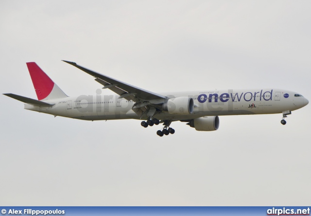 JA732J, Boeing 777-300ER, Japan Airlines