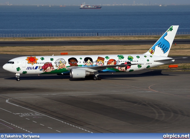 JA8674, Boeing 767-300, All Nippon Airways