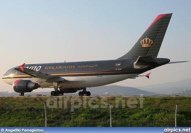 JY-AGR, Airbus A310-300F, Royal Jordanian