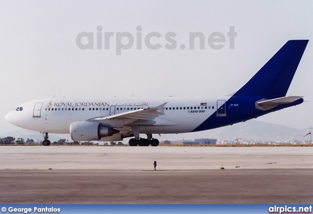 JY-AGS, Airbus A310-300, Royal Jordanian