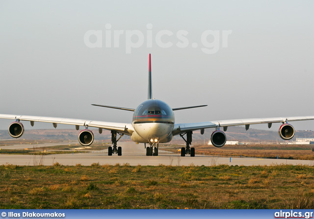 JY-AID, Airbus A340-200, Royal Jordanian