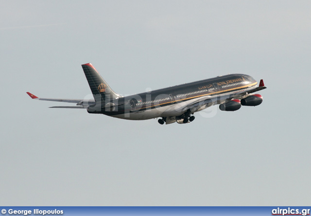 JY-AID, Airbus A340-200, Royal Jordanian