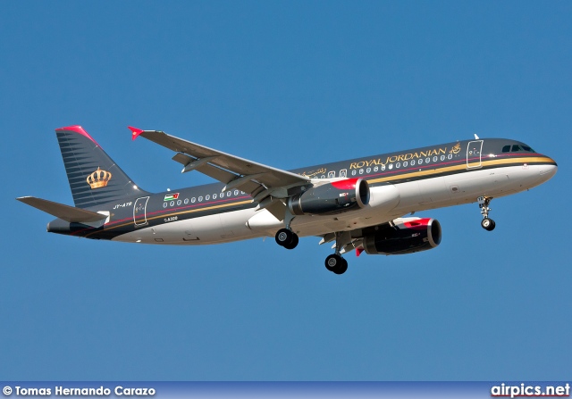 JY-AYR, Airbus A320-200, Royal Jordanian