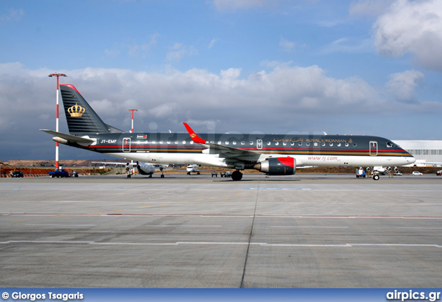 JY-EMF, Embraer ERJ 190-200LR (Embraer 195), Royal Jordanian