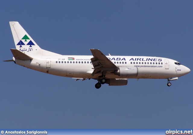 JY-JAB, Boeing 737-300, Aqaba Airlines