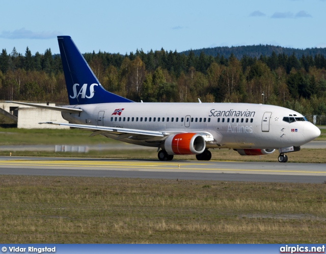 LN-BRH, Boeing 737-500, Scandinavian Airlines System (SAS)