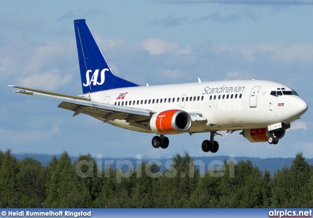 LN-BRH, Boeing 737-500, Scandinavian Airlines System (SAS)