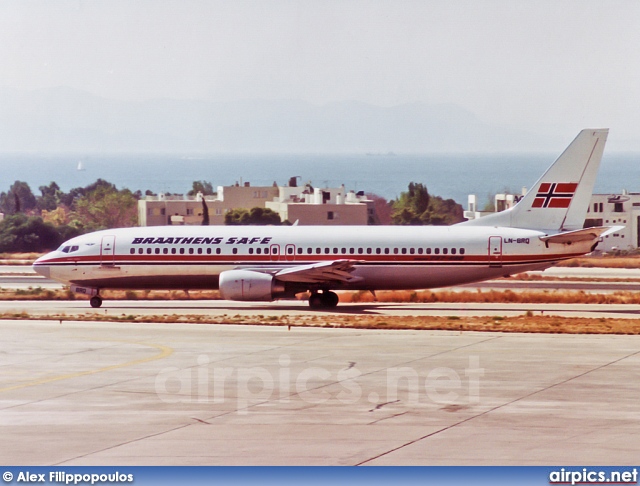 LN-BRQ, Boeing 737-400, Braathens Aviation