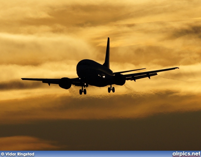 LN-BRX, Boeing 737-500, Scandinavian Airlines System (SAS)