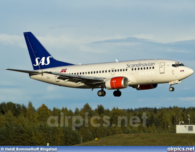 LN-BUC, Boeing 737-500, Scandinavian Airlines System (SAS)