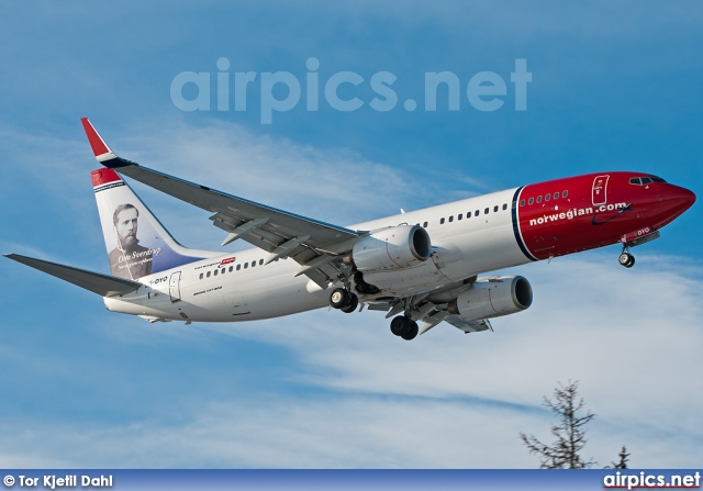 LN-DYO, Boeing 737-800, Norwegian Air Shuttle