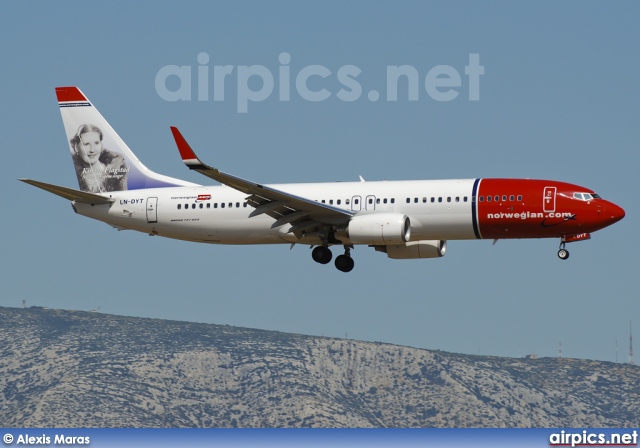 LN-DYT, Boeing 737-800, Norwegian Air Shuttle