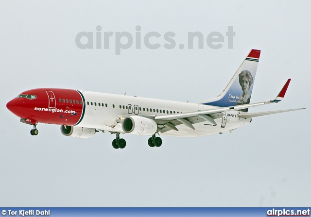 LN-DYV, Boeing 737-800, Norwegian Air Shuttle
