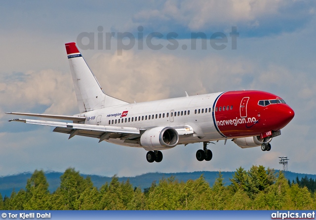 LN-KKB, Boeing 737-300, Norwegian Air Shuttle