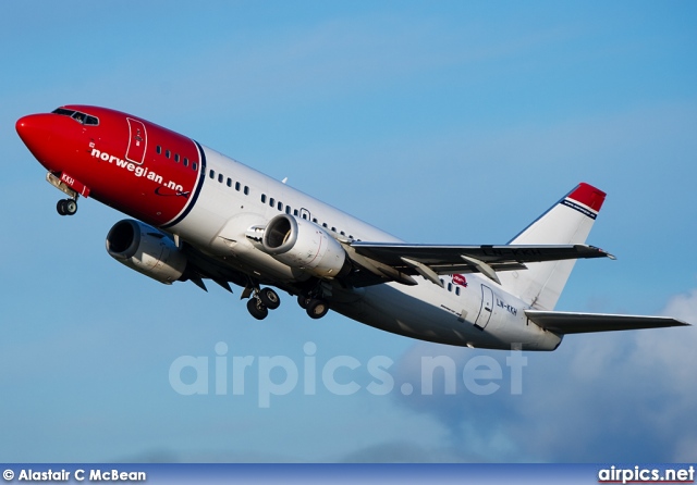 LN-KKH, Boeing 737-300, Norwegian Air Shuttle