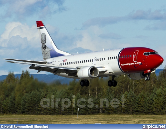 LN-KKM, Boeing 737-300, Norwegian Air Shuttle