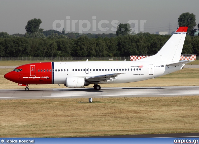 LN-KKN, Boeing 737-300, Norwegian Air Shuttle