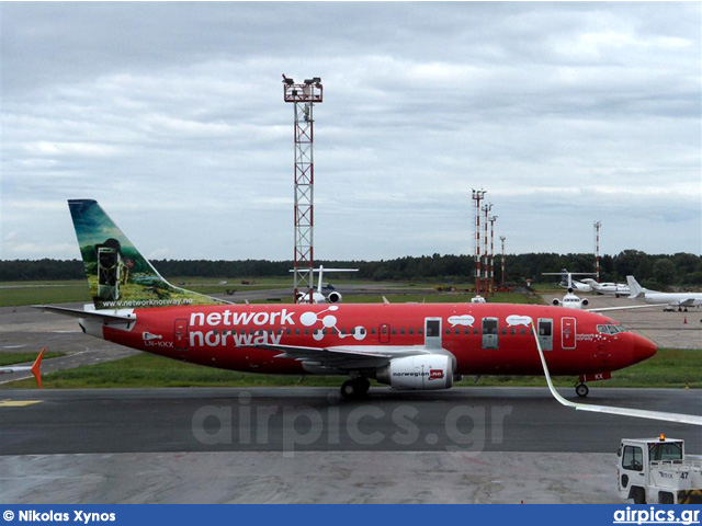 LN-KKX, Boeing 737-300, Norwegian Air Shuttle