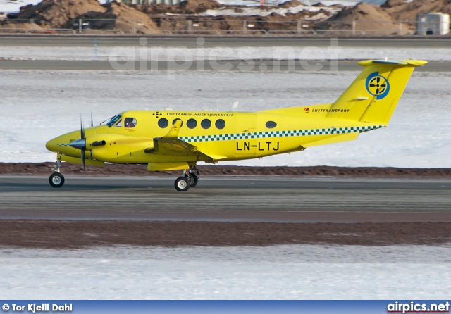 LN-LTJ, Beechcraft B200GT King Air, Lufttransport