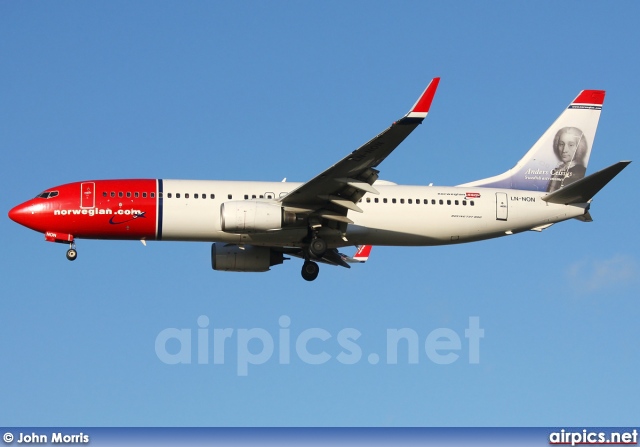 LN-NON, Boeing 737-800, Norwegian Air Shuttle