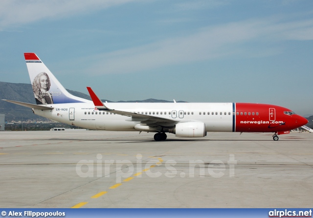 LN-NOS, Boeing 737-800, Norwegian Air Shuttle