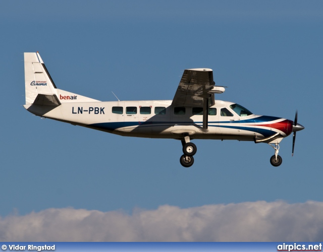 LN-PBK, Cessna 208-B Grand Caravan, Benair