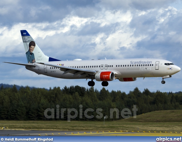 LN-RCY, Boeing 737-800, Scandinavian Airlines System (SAS)