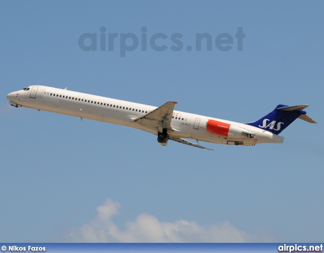 LN-RLF, McDonnell Douglas MD-82, Scandinavian Airlines System (SAS)