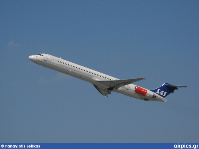 LN-RLR, McDonnell Douglas MD-82, Scandinavian Airlines System (SAS)