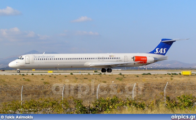 LN-RMT, McDonnell Douglas MD-81, Scandinavian Airlines System (SAS)