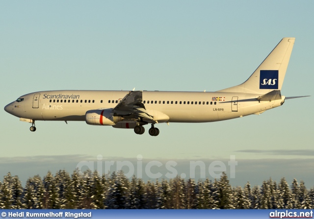 LN-RPR, Boeing 737-800, Scandinavian Airlines System (SAS)