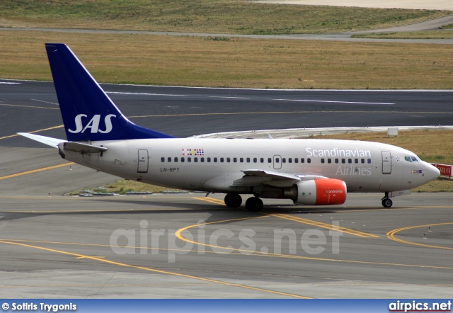 LN-RPY, Boeing 737-600, Scandinavian Airlines System (SAS)