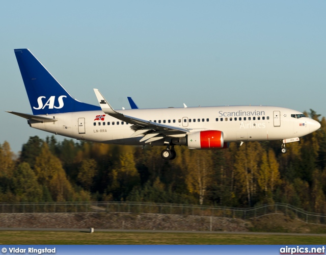 LN-RRA, Boeing 737-700, Scandinavian Airlines System (SAS)