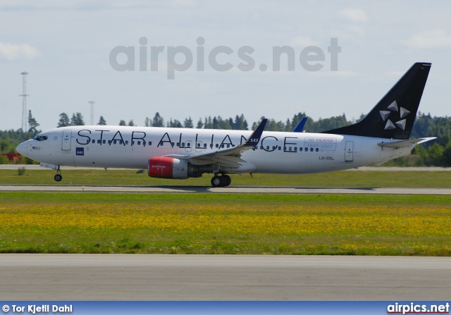 LN-RRL, Boeing 737-800, SAS Norge