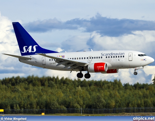 LN-RRZ, Boeing 737-600, Scandinavian Airlines System (SAS)