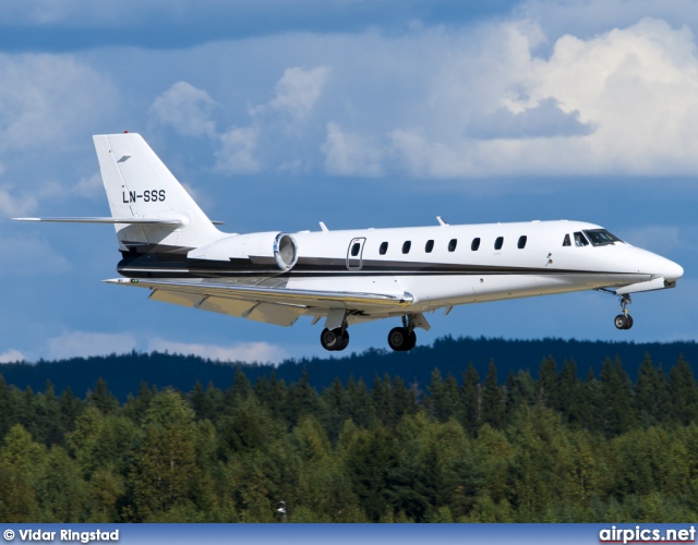 LN-SSS, Cessna 680-Citation Sovereign, Sundt Air