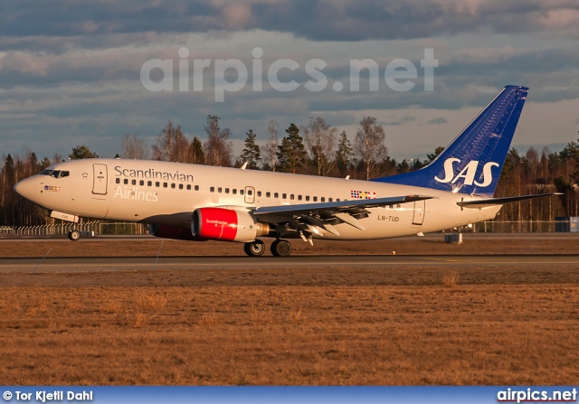 LN-TUD, Boeing 737-700, Scandinavian Airlines System (SAS)