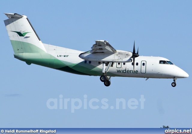 LN-WIF, De Havilland Canada DHC-8-100 Dash 8, Wideroe