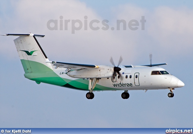 LN-WII, De Havilland Canada DHC-8-100 Dash 8, Wideroe