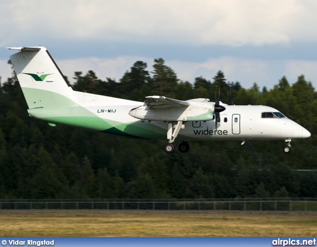 LN-WIJ, De Havilland Canada DHC-8-100 Dash 8, Wideroe